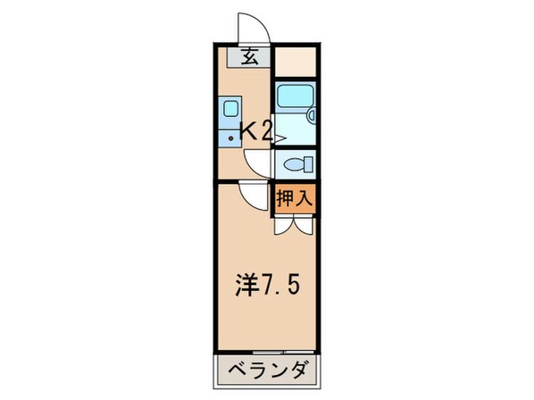 ブライトハイムの物件間取画像